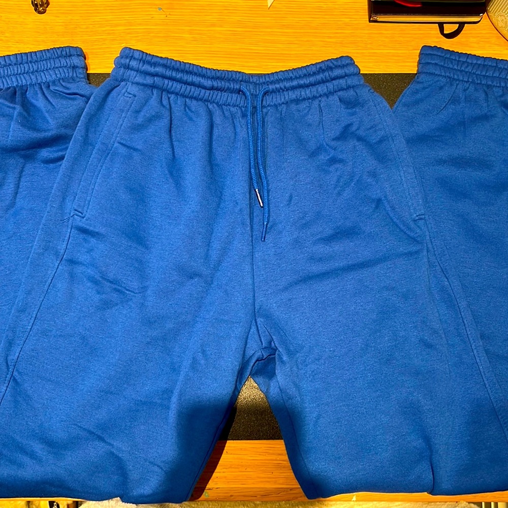 Royal blue H&M sweat pants